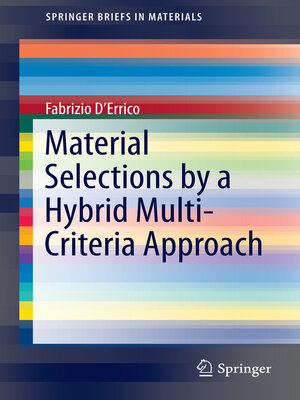 cover image of Material Selections by a Hybrid Multi-Criteria Approach